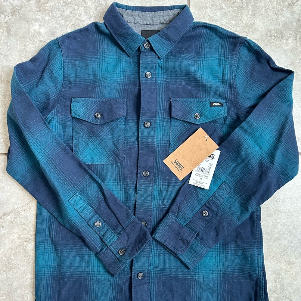 NWT Vans Flannel Shirt